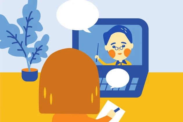 online lesson image